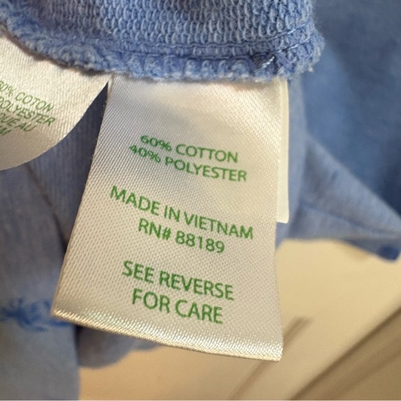 Lilly Pulitzer Skipper Popover Dress "Bennet Blue Pineapple Burnout" print - Picture 5 of 9